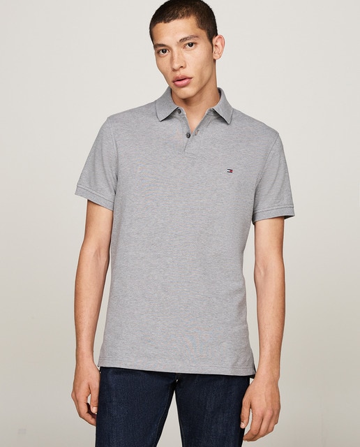 Imagen 0 de Polo de manga corta con fit regular hombre