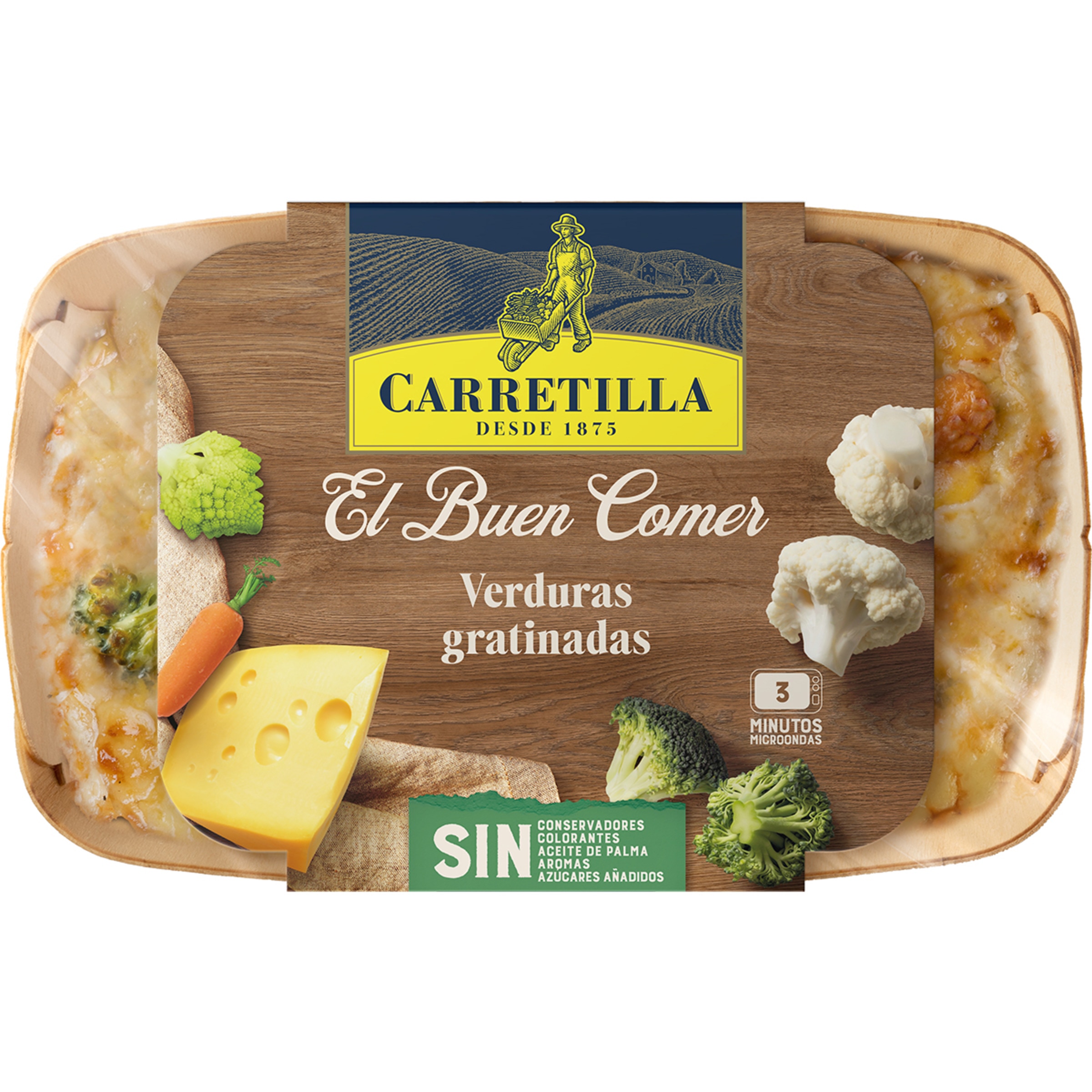 verduras gratinadas envase 350 g