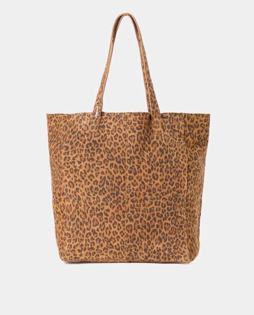 Imagem 0 de Mala Shopper em Pele Metalizada