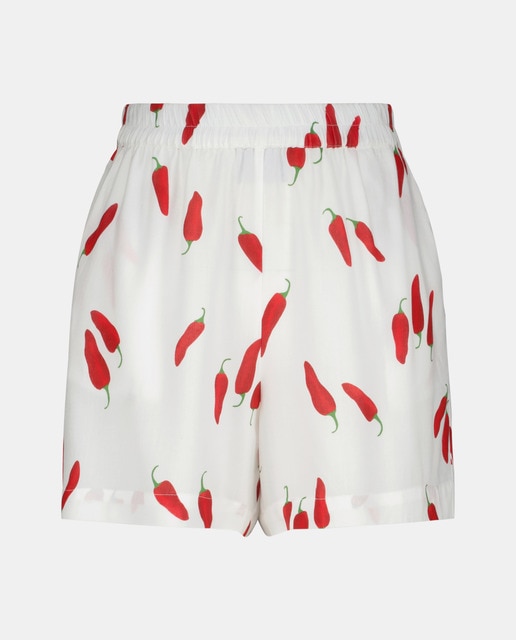 Imagen 0 de Pantalones shorts de rayas de mujer