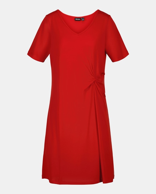 Imagen 0 de Vestido corto de manga corta de mujer.