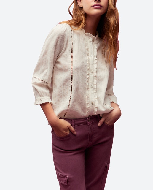 Imagen 0 de Blusa de mujer manga larga