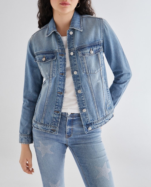 Imagen 0 de Cazadora vaquera básica de mujer