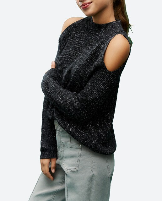 Imagen 0 de Jersey cut out estampado de mujer