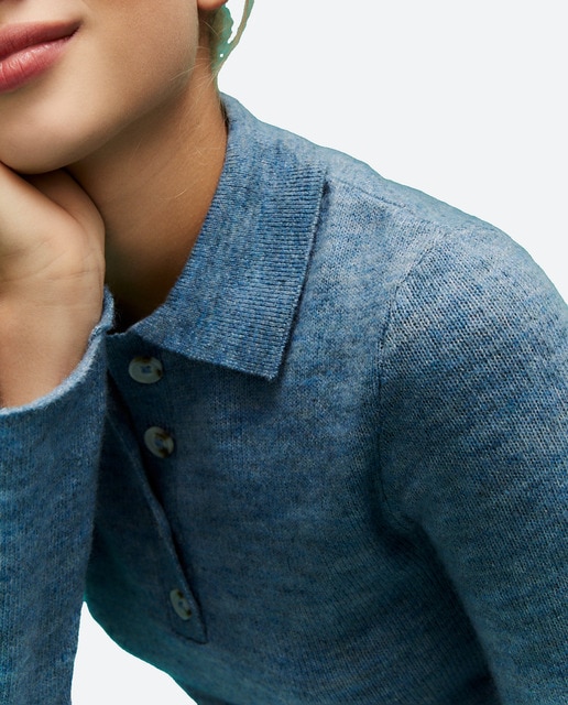 Imagen 0 de Jersey de mujer polo botones