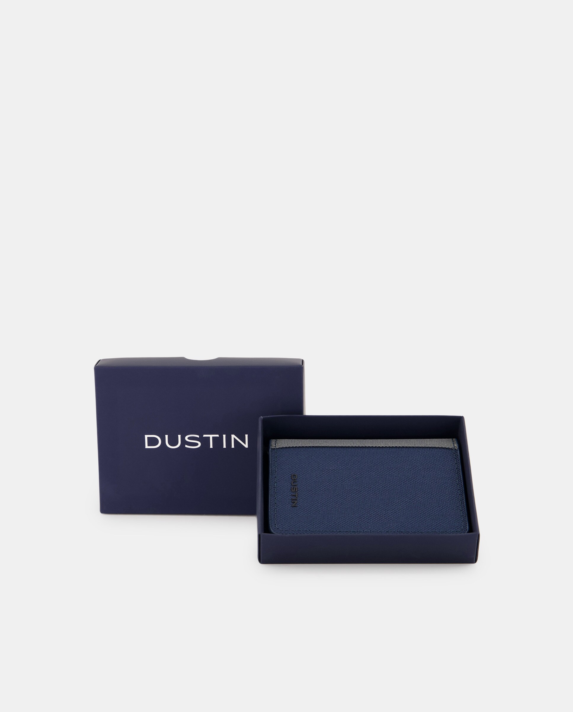 Imagen 0 de Cartera de hombre de canvas Azul