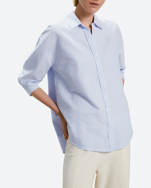 Imagen 0 de Camisa de mujer algodón oversize