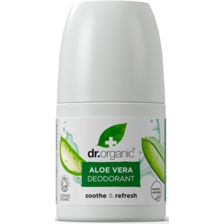 Desodorizante com Aloe Vera Roll-On Biológico embalagem 50 ml - Dr.organic