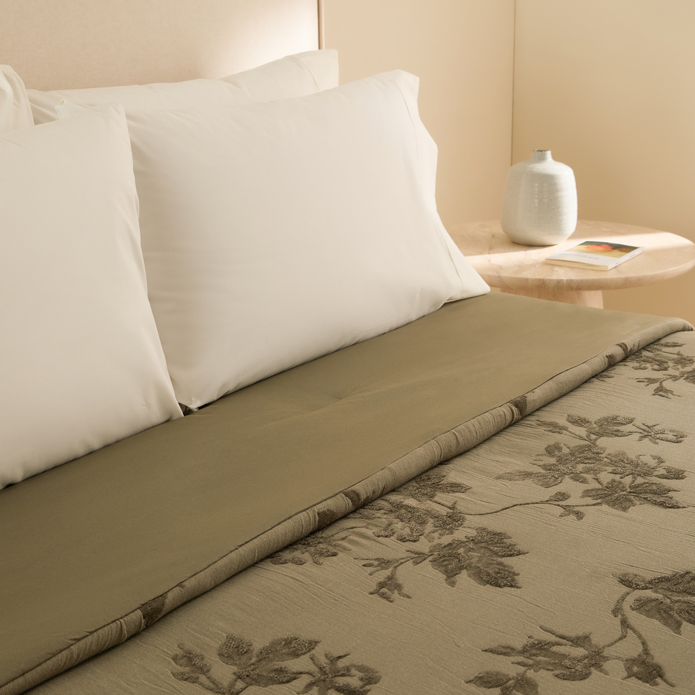 Edredão de Algodão e Viscose Asher Verde-2