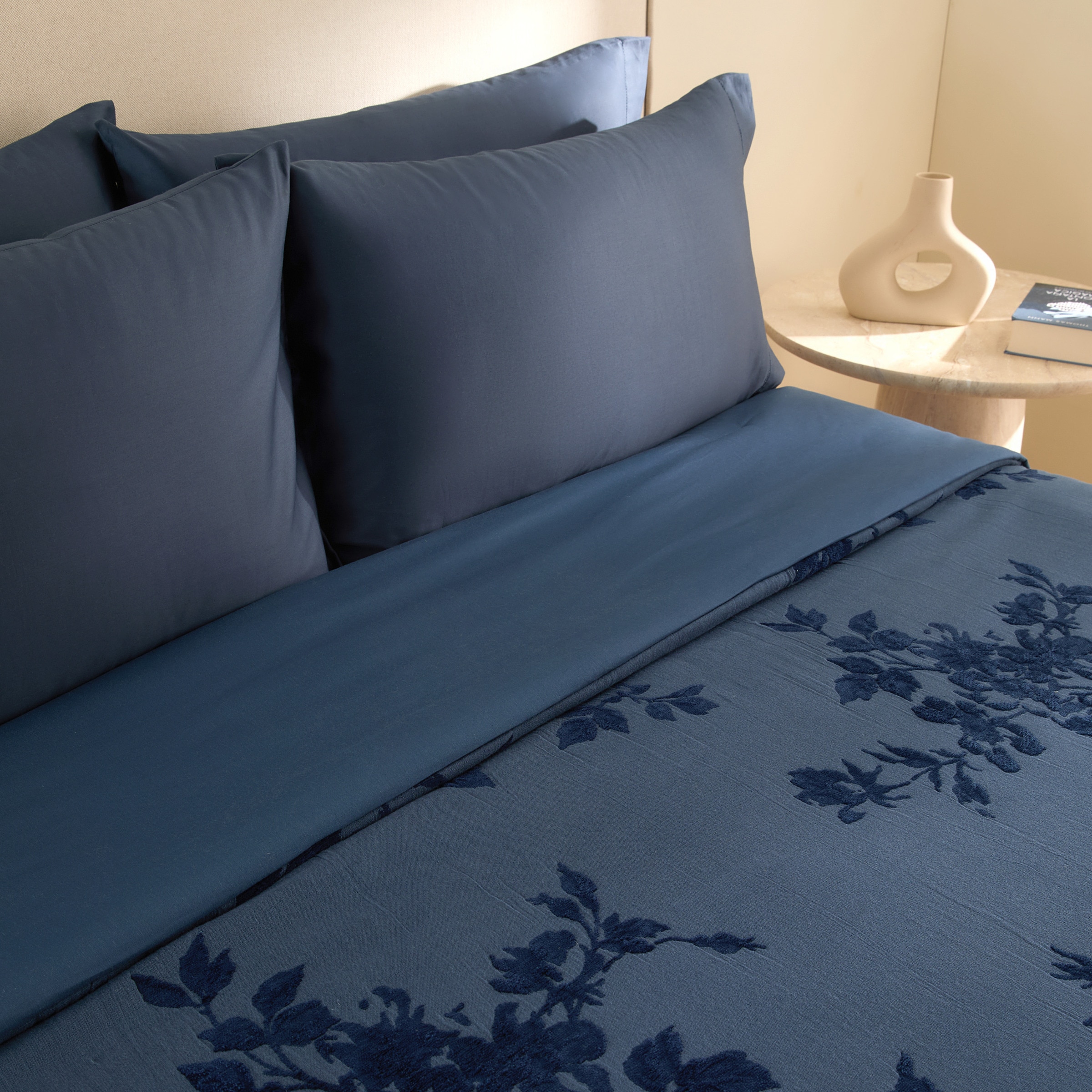 Edredão de Algodão e Viscose Asher Azul-2