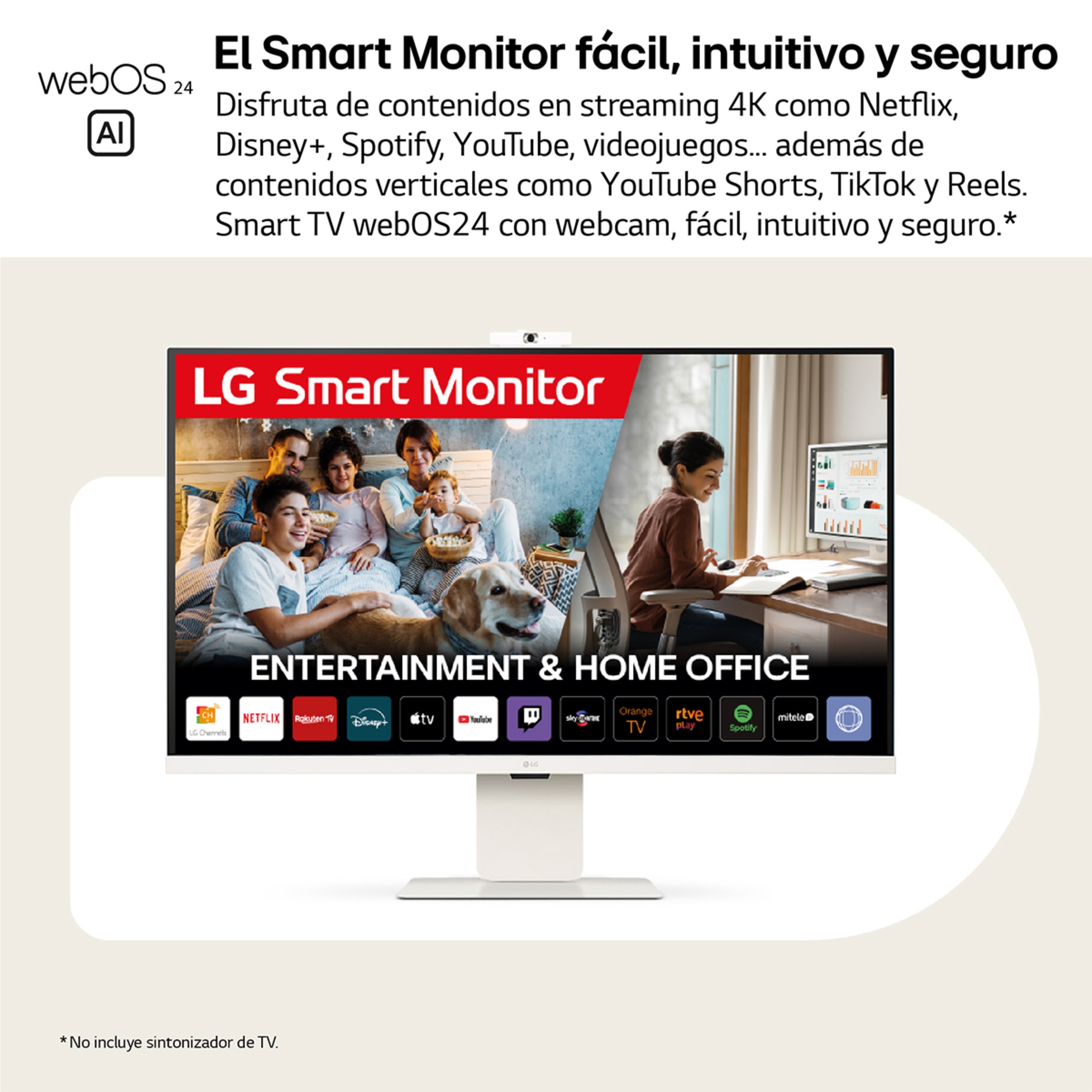 Monitor PC 80cm (32") LG Smart Monitor 32U850SA-W, 60 Hz, UHD 4K Blanco-3