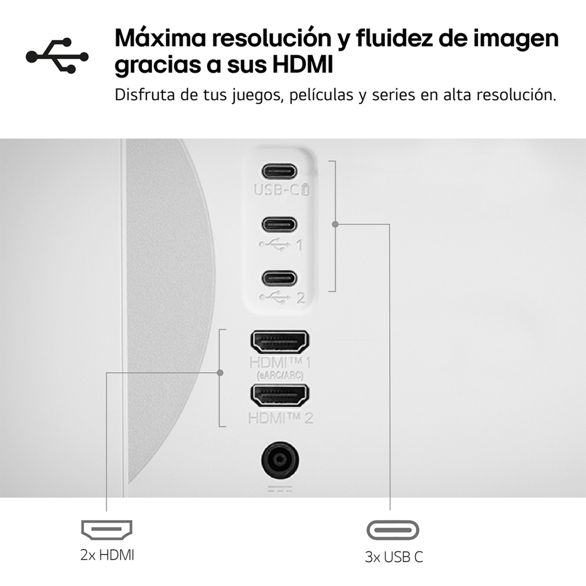 Monitor PC 80cm (32") LG Smart Monitor 32U850SA-W, 60 Hz, UHD 4K Blanco-14