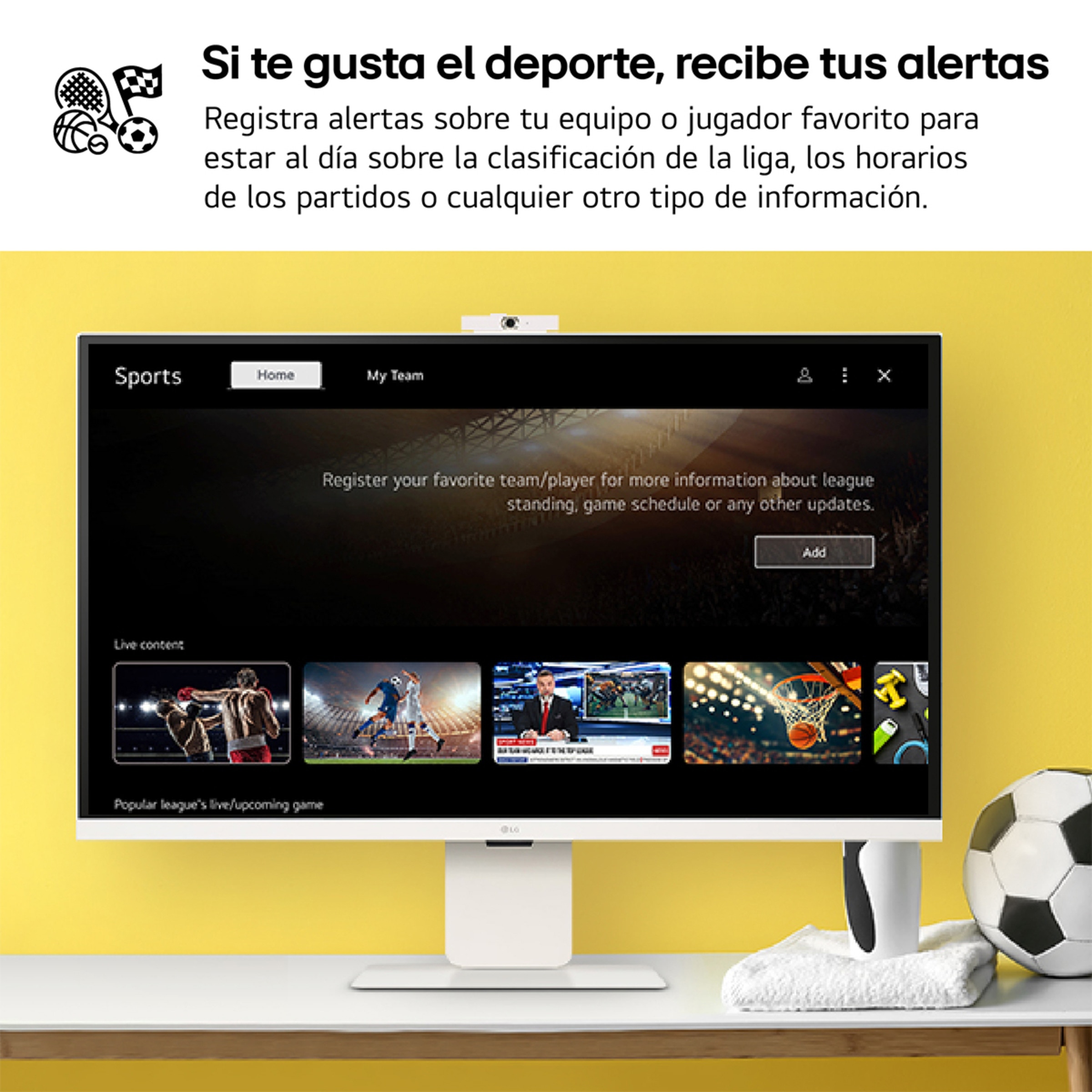 Monitor PC 80cm (32") LG Smart Monitor 32U850SA-W, 60 Hz, UHD 4K Blanco-9