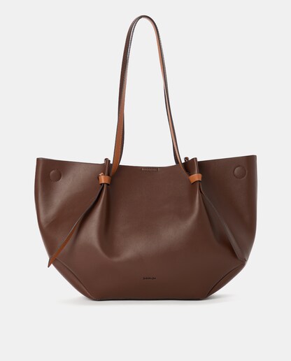 Imagen 0 de Bolso shopping trapecio bicolor