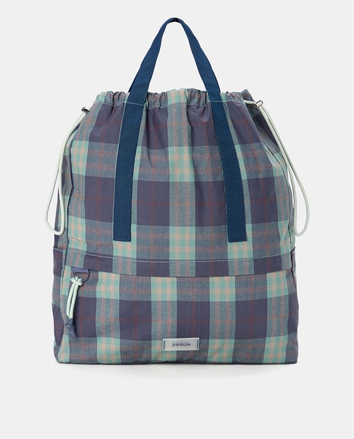 Imagem 0 de Mochila com Estampado aos Quadrados