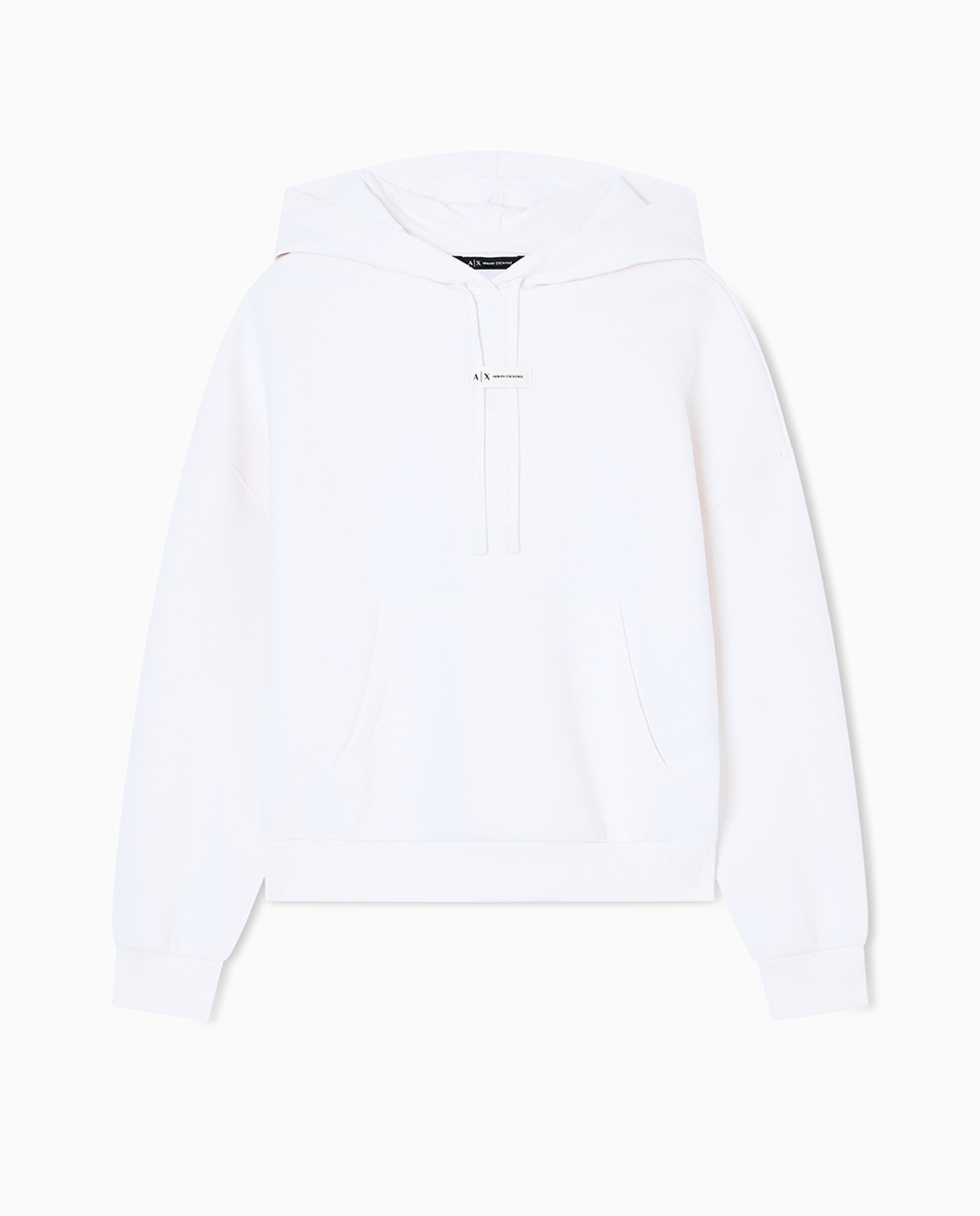 Sweatshirt com Capuz e Bolso Canguru Cápsula Cozy Lab Cru-5