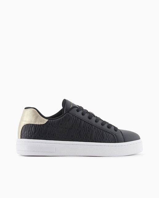 Imagen 0 de Zapatillas de mujer logo jacquard con tobillera metalizada