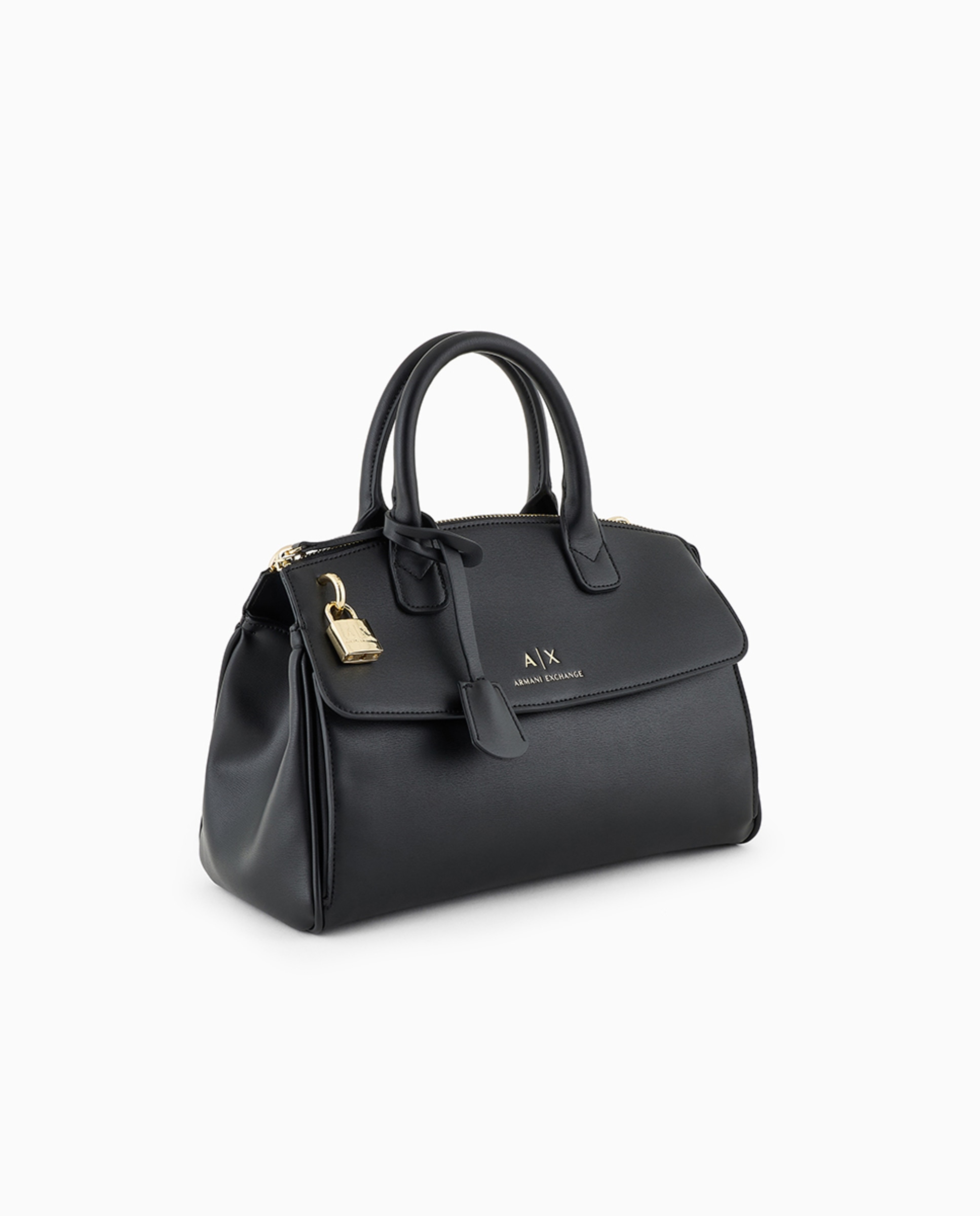 Mala Estilo "Dr. Bag" com Fecho de Correr Preto-3