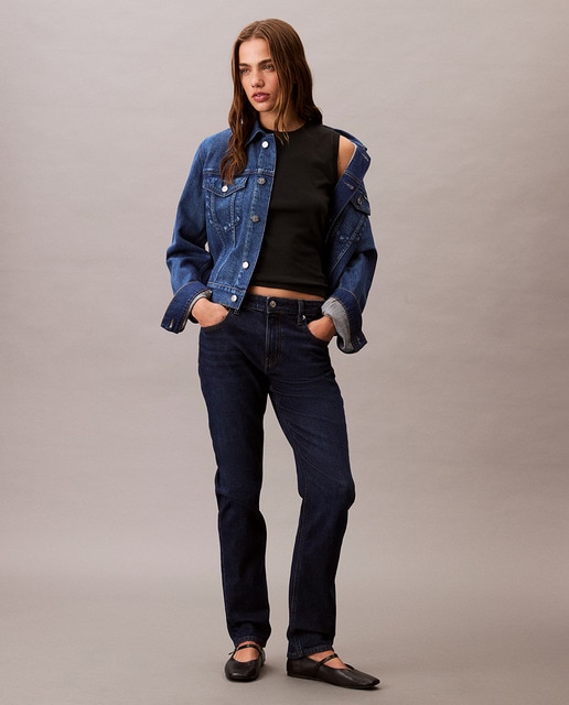Imagem 0 de Jeans com cintura média