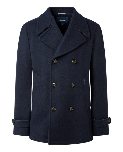 Imagen 0 de Chaquetón de hombre corto en mezcla de lana