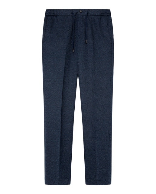 Imagen 0 de Pantalón de hombre estilo jogger de hombre en lana virgen