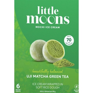 Mochi Gelado de Chá Verde embalagem 192 g - Little Moons