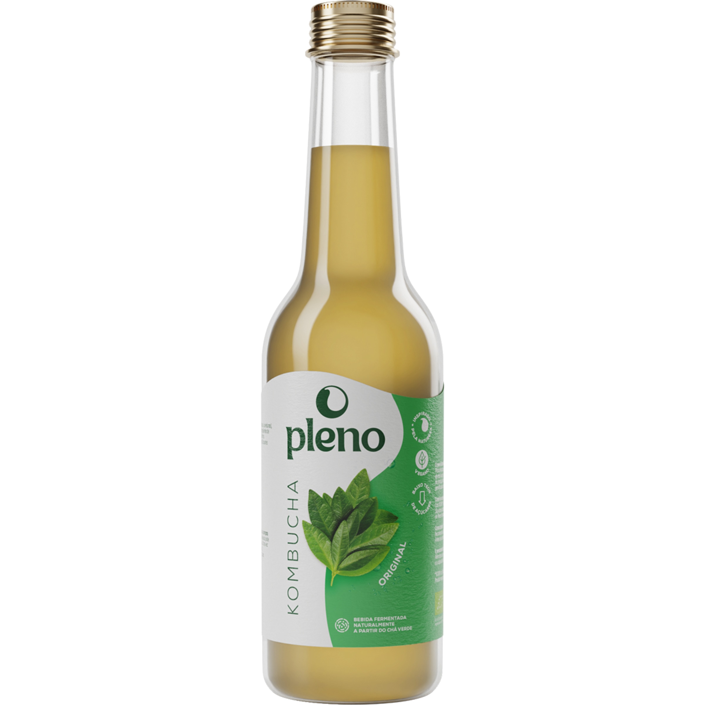 Chá Fermentado Kombucha de Chá Verde embalagem 250 ml
