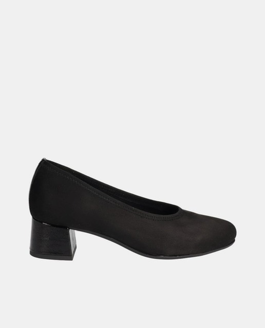 Imagem 0 de Sapatos de Salto com Salto de Licra
