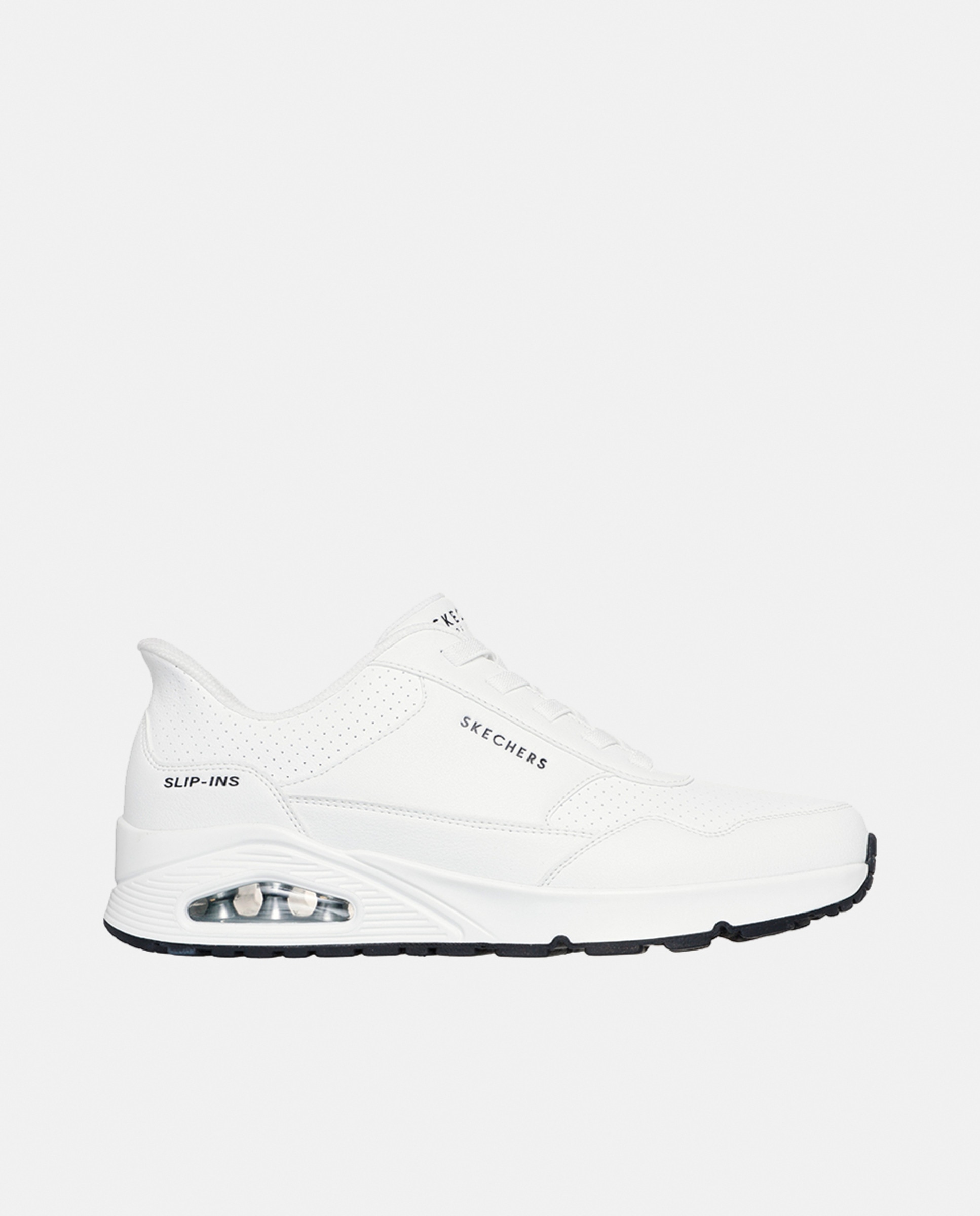 Sapatilhas Casual com Câmara de Ar Branco-1