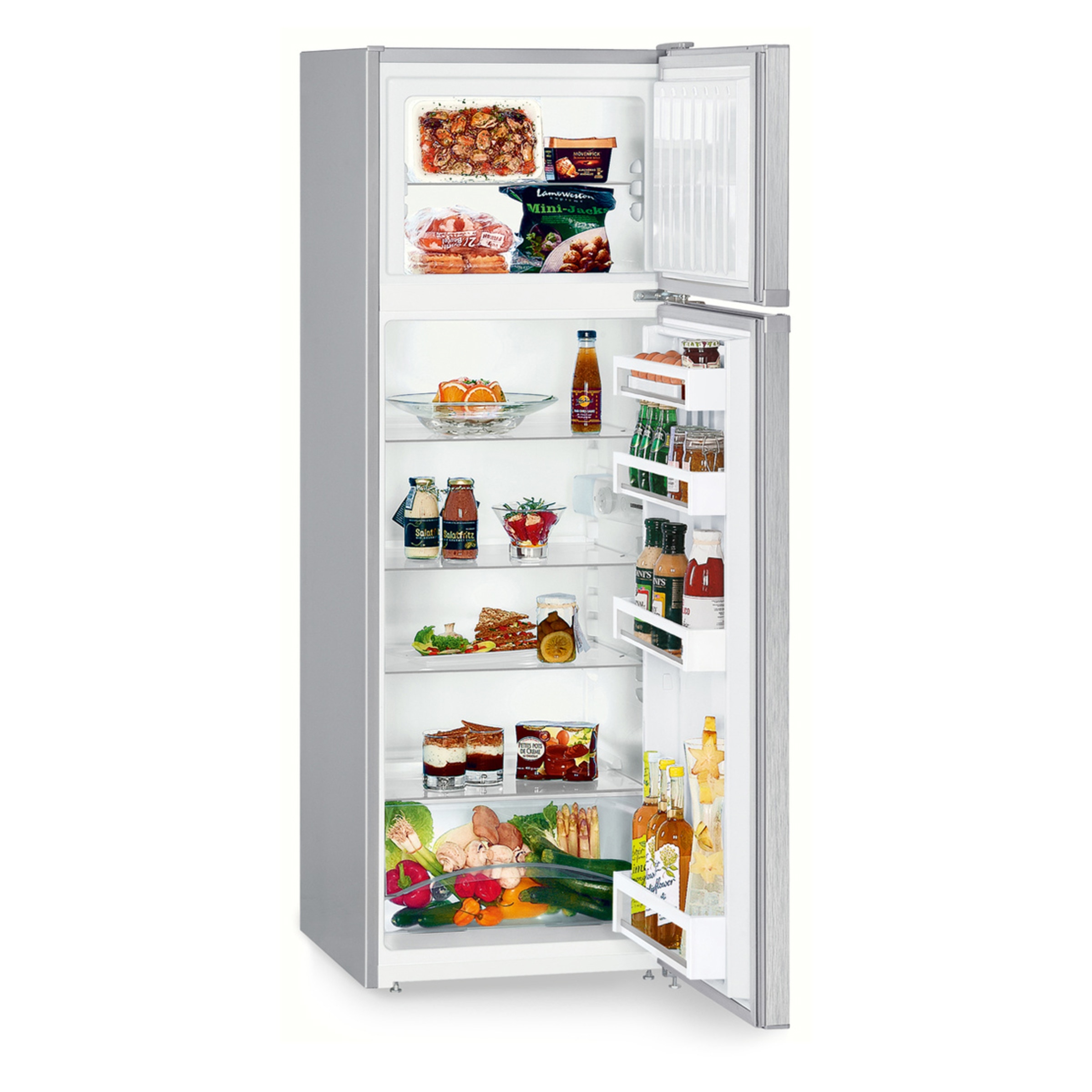 Frigorífico de 2 Portas Liebherr CTele 2931 SmartFrost e de 157 cm - Inox Inox-4