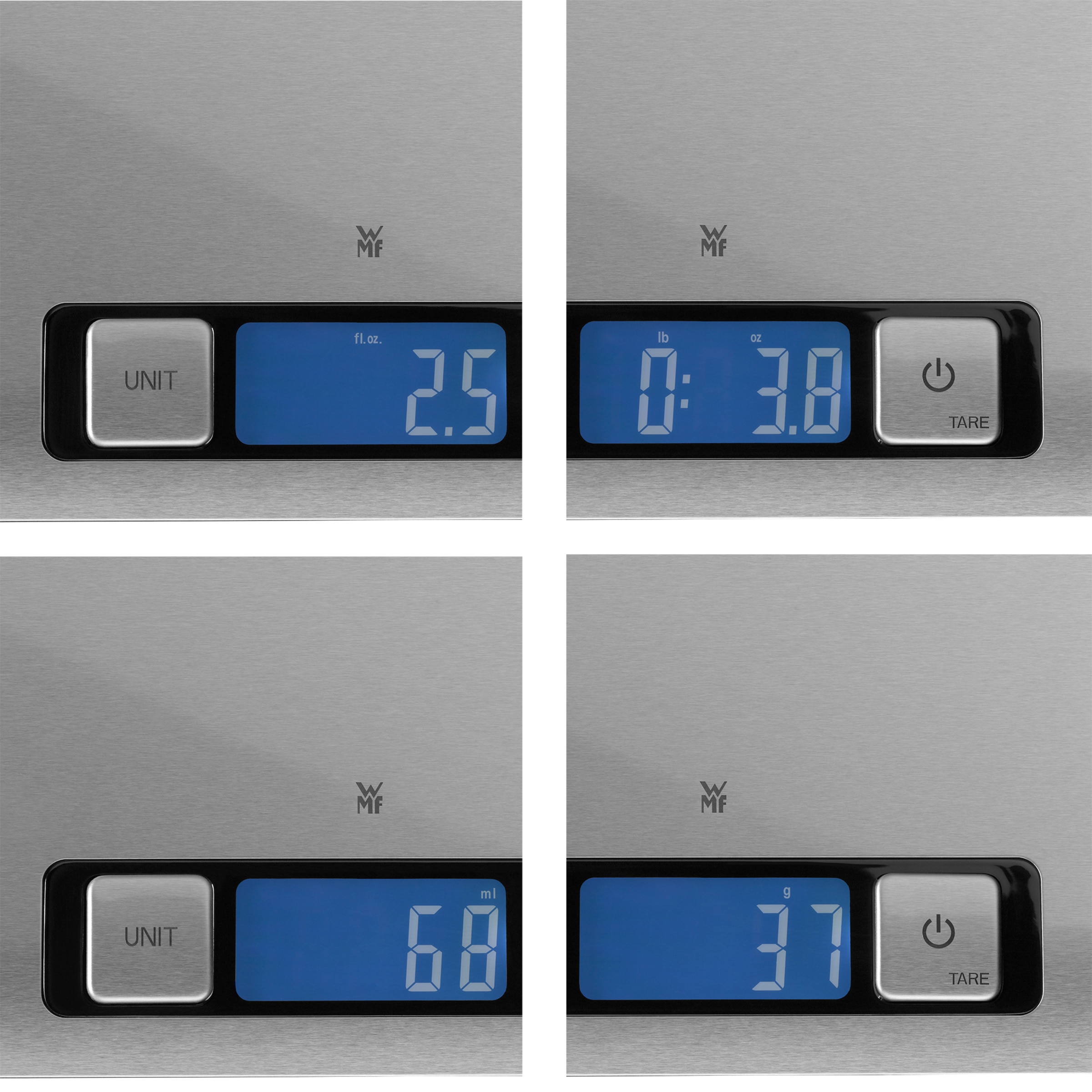 Báscula de cocina digital mate Profi Plus WMF Acero-2