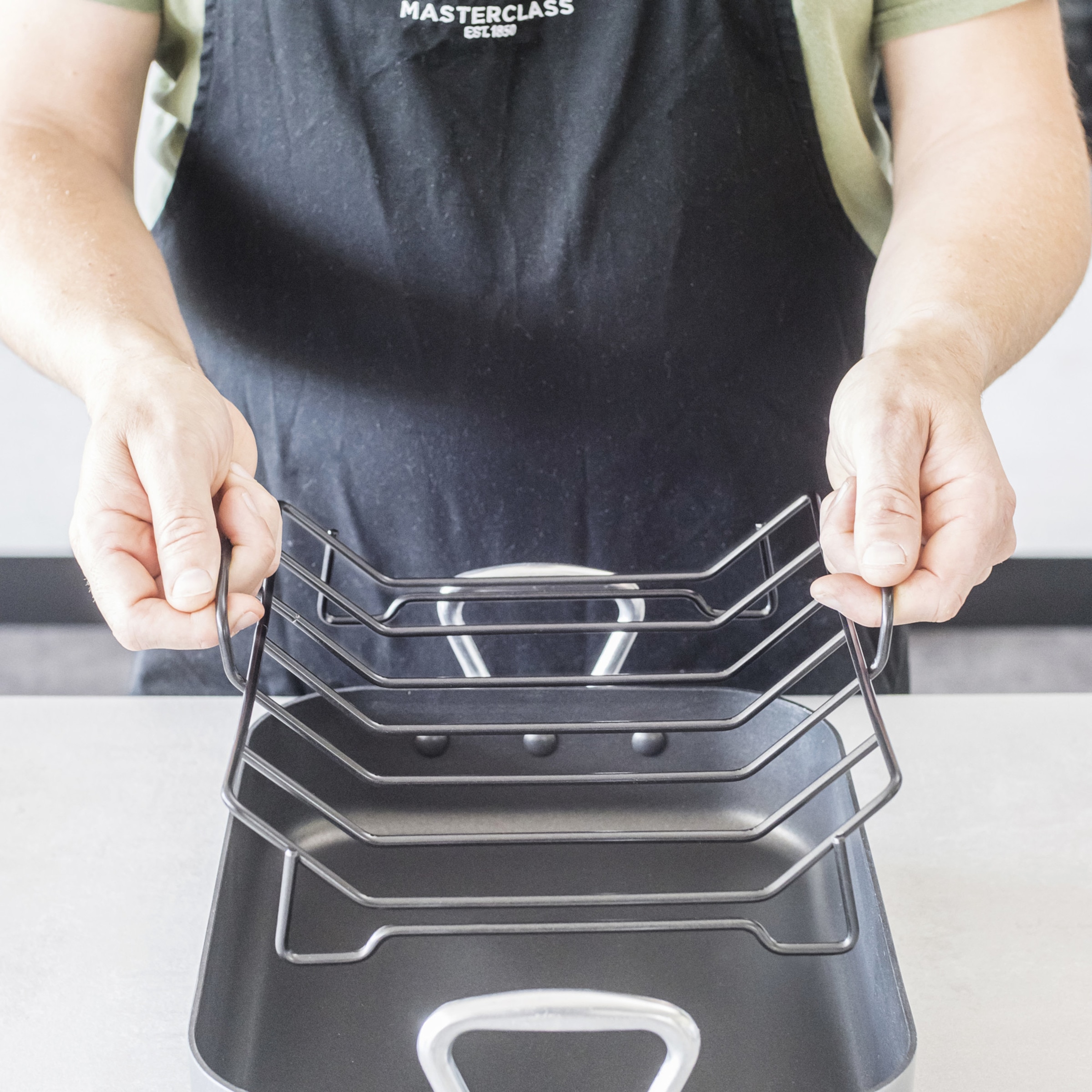 Bandeja Roast MasterClass Gris-3