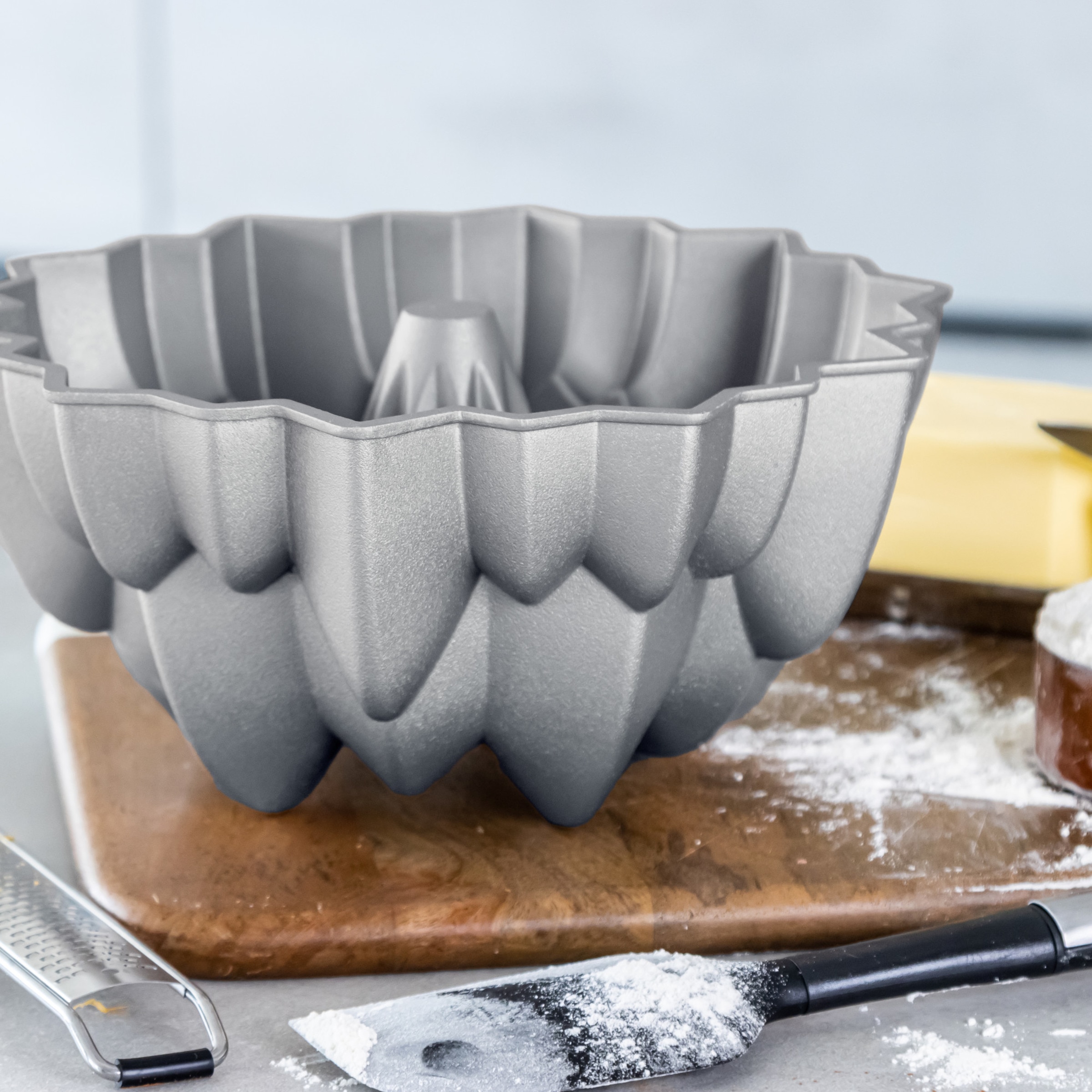 Molde Bundt Cinzento-8