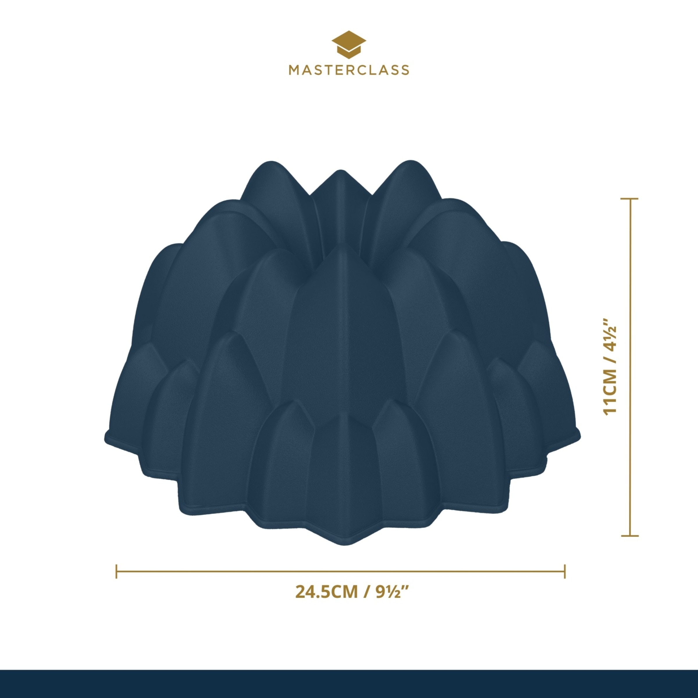Molde Bundt Cinzento-9