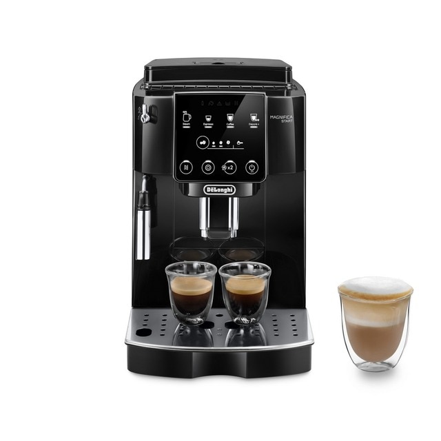 Imagem 0 de Máquina de Café Expresso Automática De'Longhi Magnifica Start ECAM220.21.B Moinho Incorporado de 1450 W, de 15 bar e de 13 Níveis de Moagem - Preto