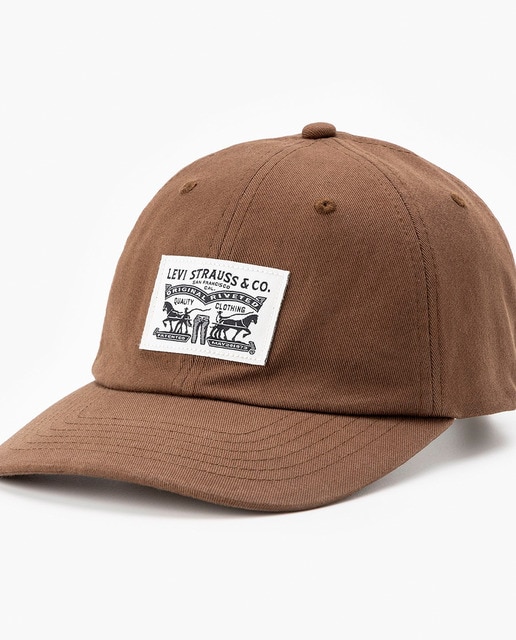 Imagen 0 de Gorra de algodón con logo frontal de hombre