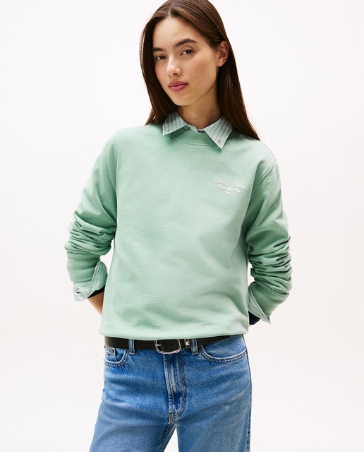 Imagem 0 de Sweatshirt com logótipo estampado e fit regular
