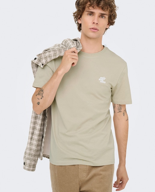 Imagen 0 de Camiseta de hombre regular fit