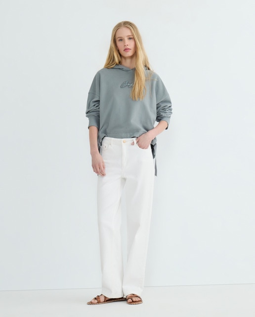 Imagem 0 de Sweatshirt com Capuz e Manga Comprida