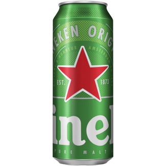 cerveza rubia Lager holandesa lata 50 cl - Heineken