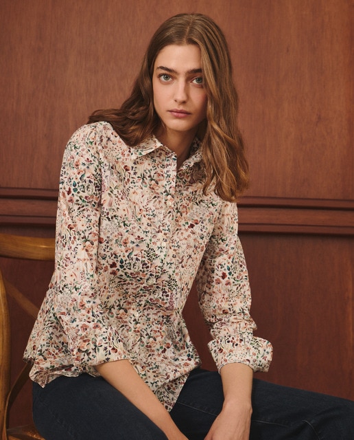 Imagen 0 de Camisa Liberty de mujer con manga larga