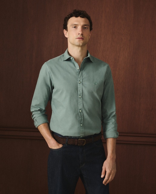 Imagem 0 de Camisa Oxford Colorida