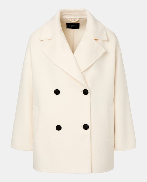 Imagen 0 de Chaquetón de lana liso de mujer