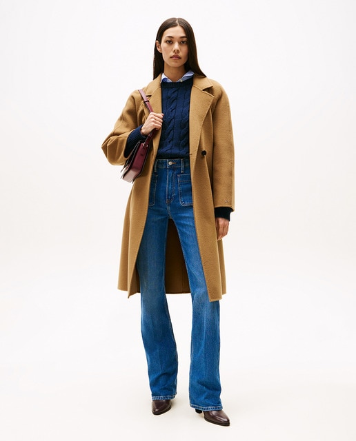 Imagem 0 de Jeans Bootcut com Bolsos à Frente