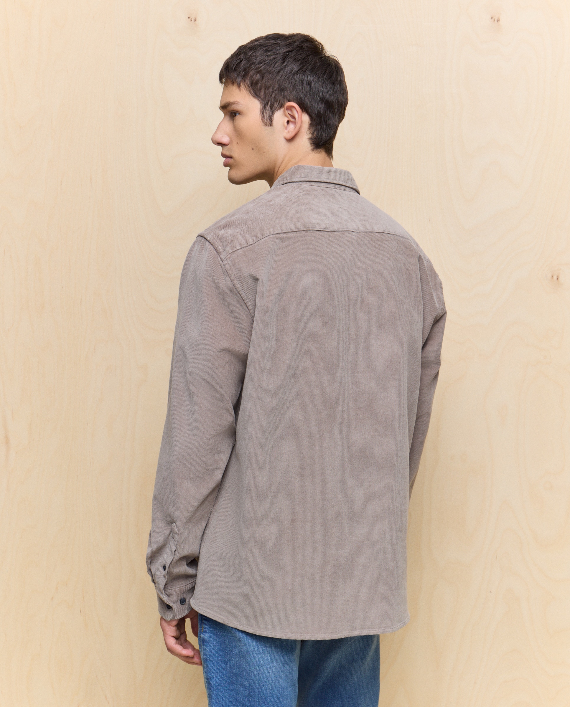 Sobrecamisa de Bombazina 730 Camel-3