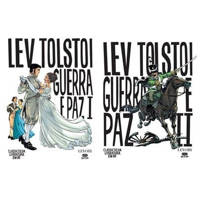 Imagem 0 de Pack Clássicos Literatura Bd - Guerra e Paz I e II