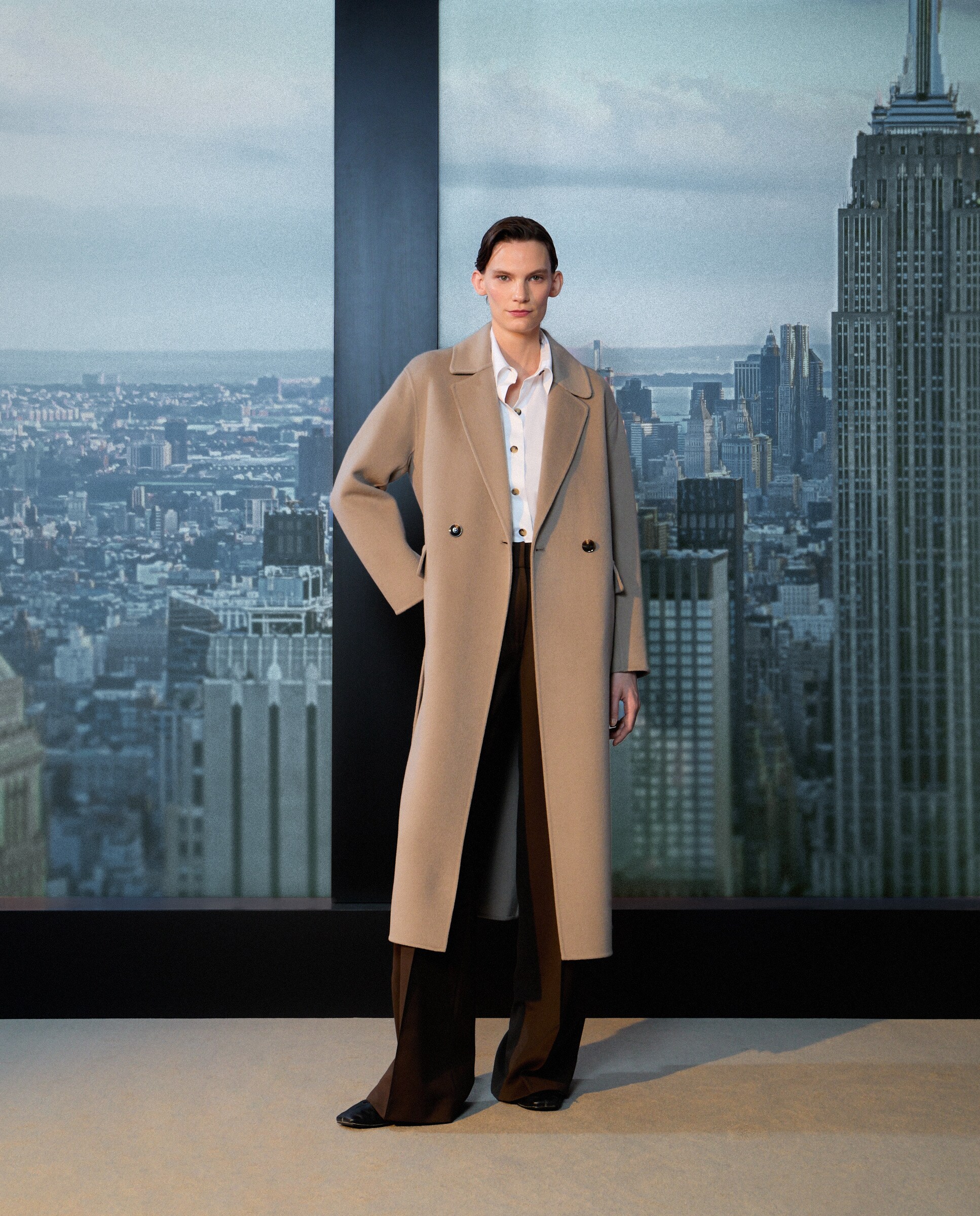 Abrigo Negro Coat Modelos De Abrigos De Mujer Abrigo De Paño Largo