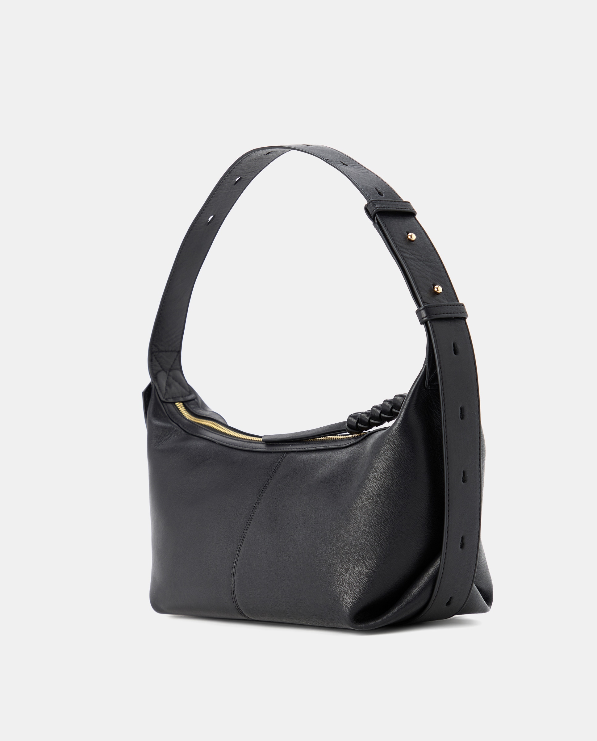 Mala a Tiracolo em Pele Preto-2