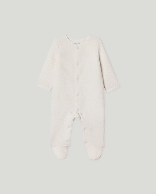 Imagen 0 de Pijama de bebé con tejido desagujado