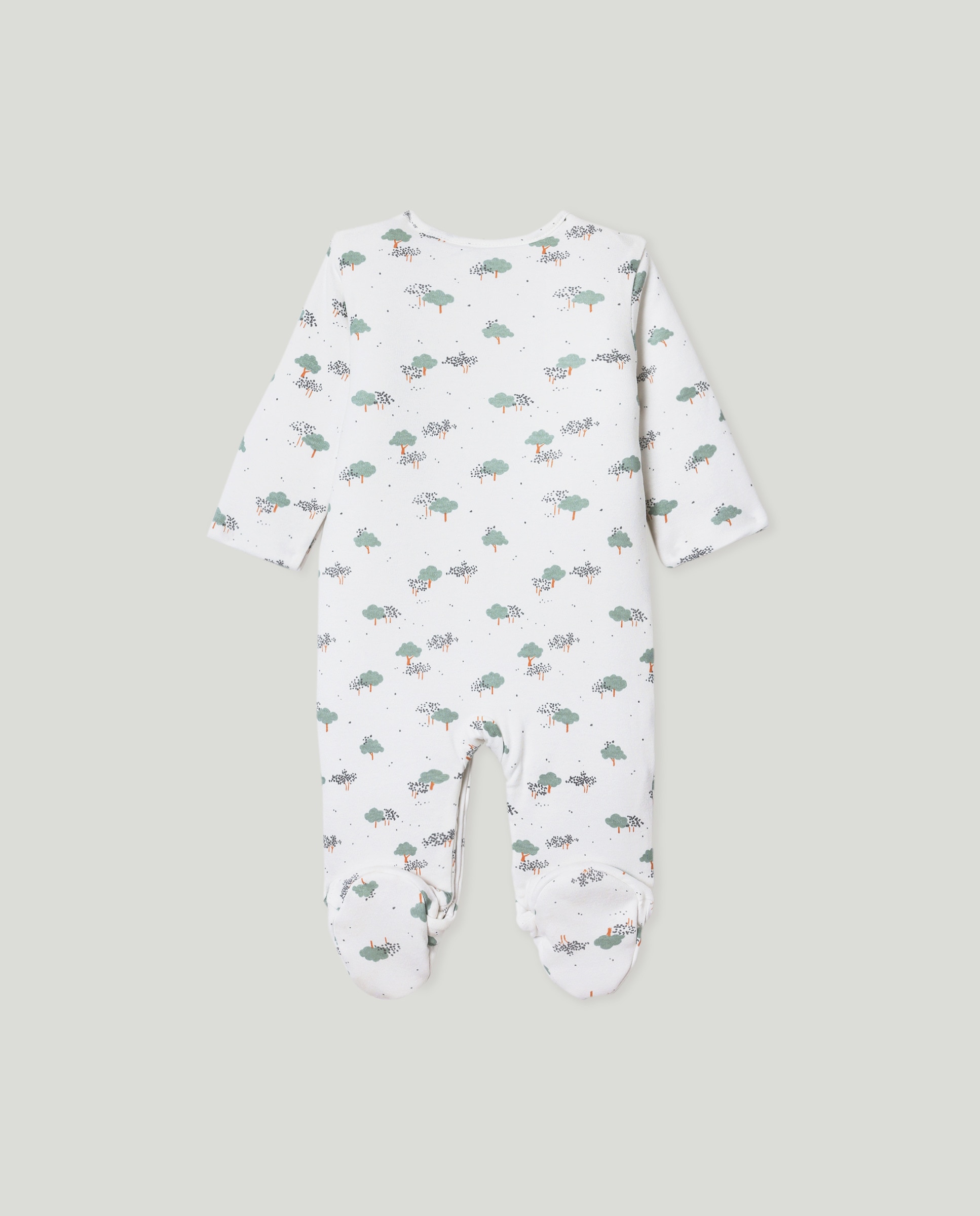 Pijama de bebé con relleno Blanco roto-2